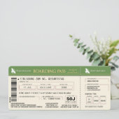 carte d'invitation cool pour 50 ans (Debout devant)