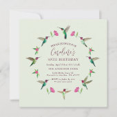 Carte d'invitation d'anniversaire (Devant)