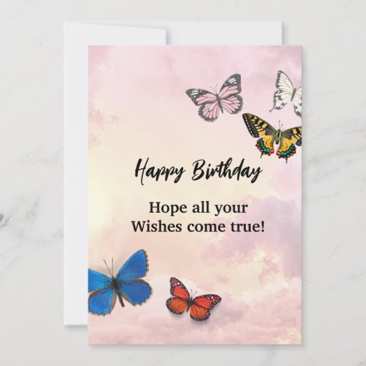 Carte d'invitation d'anniversaire (Devant)