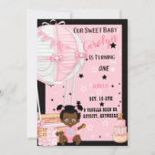 Carte d'invitation d'anniversaire (Devant)