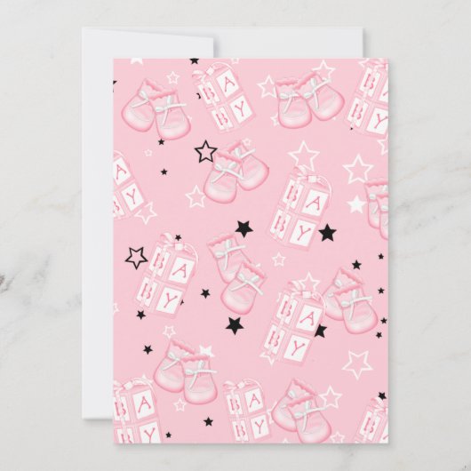 Carte d'invitation d'anniversaire (Dos)