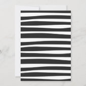 Carte d'invitation d'anniversaire dinosaure vert (Dos)