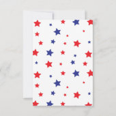 Carte d'invitation d'anniversaire du 14 juillet TO (Dos)