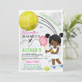 Carte d'invitation d'anniversaire du Grand Chelem (Debout devant)