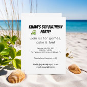 Carte d'invitation d'anniversaire | Invitation de 