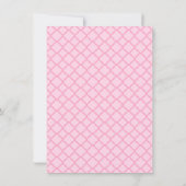 Carte d'invitation d'anniversaire motif moderne gr (Dos)