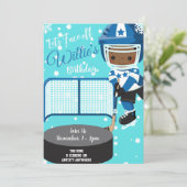 Carte d'invitation d'anniversaire officieuse du Pa (Debout devant)