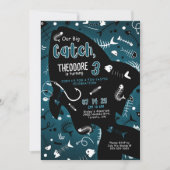 Carte d'invitation d'anniversaire Our Big Catch (Devant)