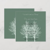 Carte d'invitation d'anniversaire personnalisée Ar (Devant / Derrière)