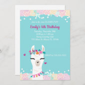 Carte d'invitation d'anniversaire pour enfants à v (Devant / Derrière)