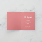 Carte d'invitation d'anniversaire pour la célébrat (Intérieur)