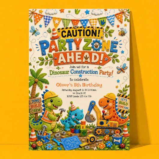 Carte d'invitation d'anniversaire pour une fête de