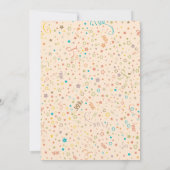 Carte D'Invitation D'Anniversaire Simple Pour Tous (Dos)