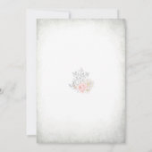 Carte d'invitation d'anniversaire Winter Onederlan (Dos)
