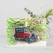 Carte d'invitation d'Austin 7 (Debout devant)