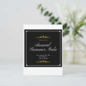 Carte d'invitation de 4,25 po x 5,5 po (Debout devant)