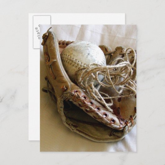 Carte d'invitation de baseball (Devant / Derrière)