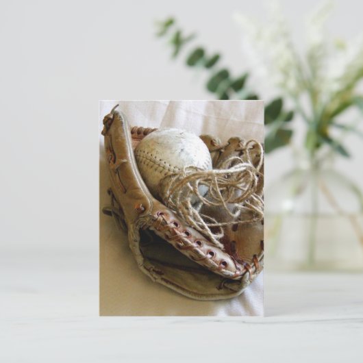 Carte d'invitation de baseball (Debout devant)