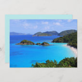 Carte d'invitation de Cinnamon Bay (Devant / Derrière)