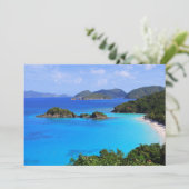 Carte d'invitation de Cinnamon Bay (Debout devant)