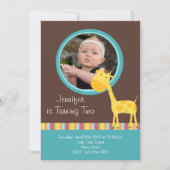 Carte d'invitation de Customized*Giraffe (Devant)