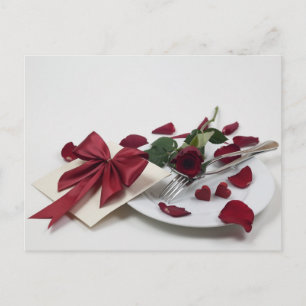 Carte d'invitation de dîner