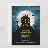 Carte d'invitation de fête d'Halloween (Devant)