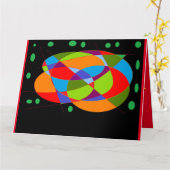 Carte d'invitation de fête messages amusants coule (Fleur jaune)