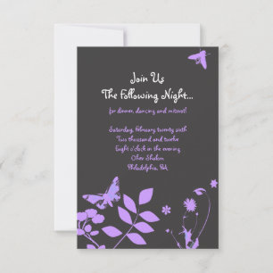 Carte d'invitation de fête pour Bar Mitzvah et Bat