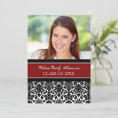Carte d'invitation de la Fête de graduation photo (Debout devant)