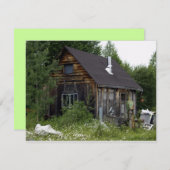 Carte d'invitation de la fête du réchauffement de  (Devant / Derrière)