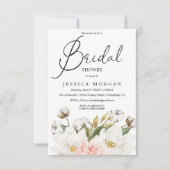 Carte d'invitation de la nuptiale de coton Magnoli (Devant)