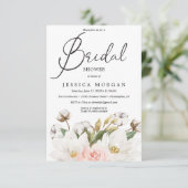 Carte d'invitation de la nuptiale de coton Magnoli (Debout devant)