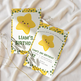 Carte d'invitation de l'Anniversaire de enfant Jou