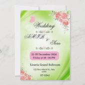 CARTE D'INVITATION DE MARIAGE (Devant)
