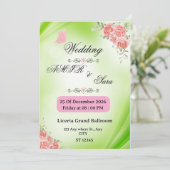 CARTE D'INVITATION DE MARIAGE (Debout devant)