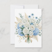 Carte d'invitation de mariage (Dos)