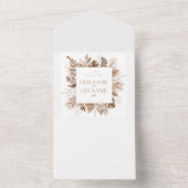 Carte d'invitation de mariage (À l'intérieur)