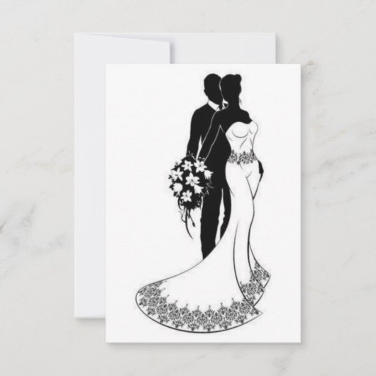 Carte d'invitation de mariage (Devant)