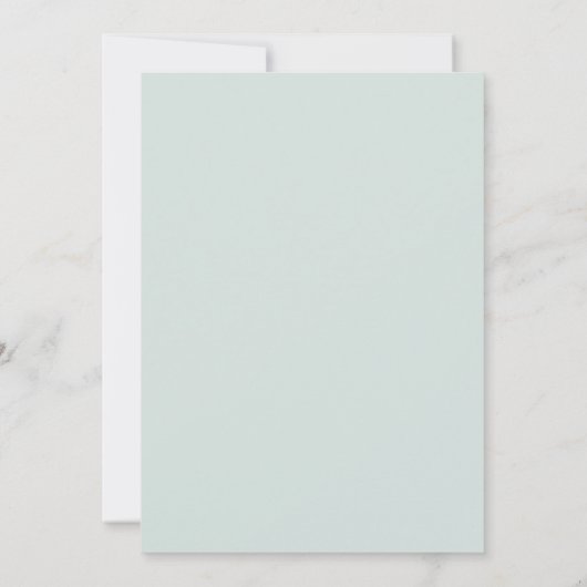 Carte d'invitation de mariage (Dos)