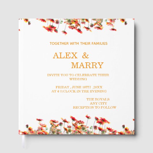 CARTE D'INVITATION DE MARIAGE (Recto)