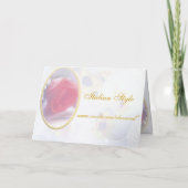 Carte d'invitation de mariage (Dos)