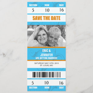 CARTE D'INVITATION DE MARIAGE À THÈME SPORTIF / DA