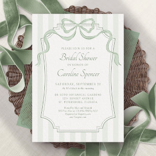 Carte d'invitation de mariage avec code QR et nœud