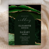 Carte d'invitation de mariage Budget Arch Hunter G