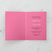Carte d'invitation de mariage de coeur de (Intérieur)