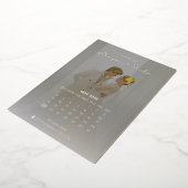 Carte d'invitation de mariage en feuille (Rotation)