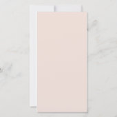 CARTE D'INVITATION DE MARIAGE FLEURIE ROSE NOIR RO (Dos)