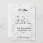 Carte d'invitation de mariage moderne simple (Devant)