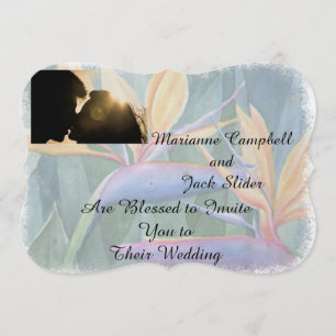 CARTE D'INVITATION DE MARIAGE PERSONNALISABLE OISE